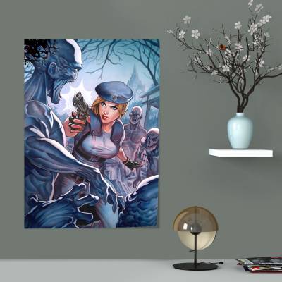 پوستر  طرح بازی رزیدنت اویل (Resident Evil) کد : 028 