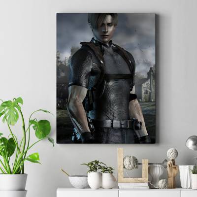 تابلو کنواس (بوم) طرح بازی رزیدنت اویل (Resident Evil) کد : 029 