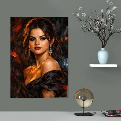 پوستر  طرح سلنا گومز - کد : 022 