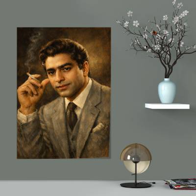 پوستر  طرح محمّدعلی فردین - کد : 001
