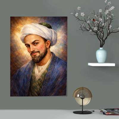 پوستر  طرح سعدی شیرازی 