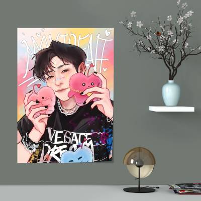 پوستر  طرح استری کیدز (Stray Kids) - کد : 014