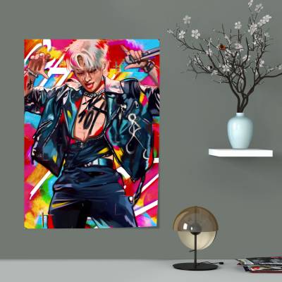 پوستر  طرح استری کیدز (Stray Kids) - کد : 023