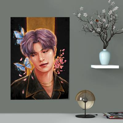 پوستر  طرح استری کیدز (Stray Kids) - کد : 027