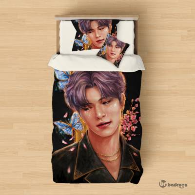 روتختی یک نفره طرح استری کیدز (Stray Kids) - کد : 027