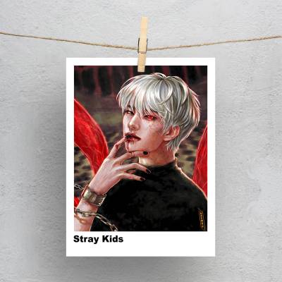 پولاروید(فتوکارت) طرح استری کیدز (Stray Kids) - کد : 035