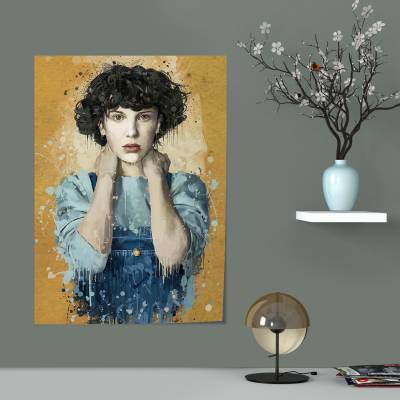پوستر  طرح چیزهای عجیب (Stranger Things) - کد : 006