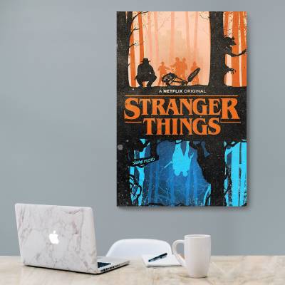 شاسی  طرح چیزهای عجیب، استرنجر تینگز (Stranger Things) - کد : 009 
