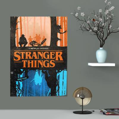 پوستر  طرح چیزهای عجیب، استرنجر تینگز (Stranger Things) - کد : 009 