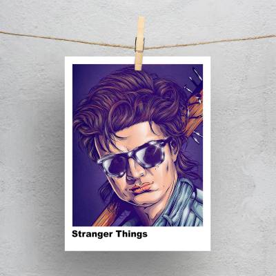 پولاروید(فتوکارت) طرح چیزهای عجیب (Stranger Things) - کد : 011