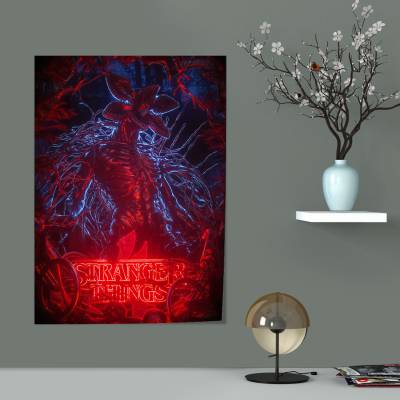 پوستر  طرح چیزهای عجیب (Stranger Things) - کد : 015 
