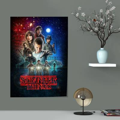 پوستر  طرح چیزهای عجیب (Stranger Things) - کد : 016