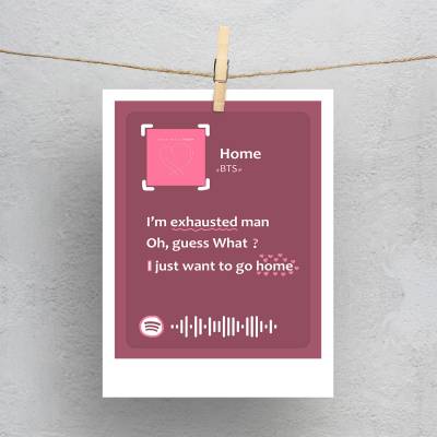 پولاروید(فتوکارت) بی تی اس home