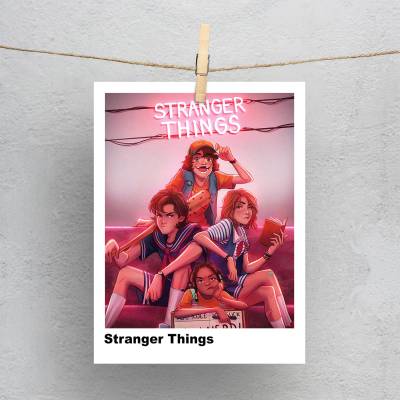 پولاروید(فتوکارت) طرح چیزهای عجیب (Stranger Things) - کد : 018