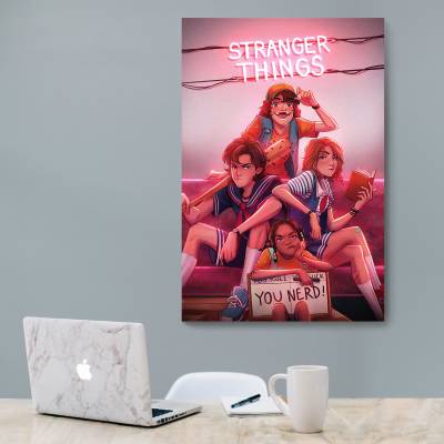 شاسی  طرح چیزهای عجیب (Stranger Things) - کد : 018