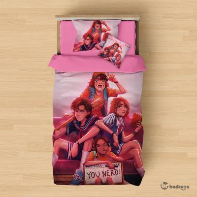 روتختی یک نفره طرح چیزهای عجیب (Stranger Things) - کد : 018