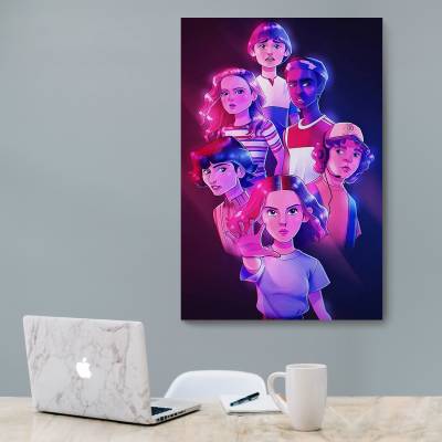 شاسی   طرح چیزهای عجیب (Stranger Things) - کد : 020