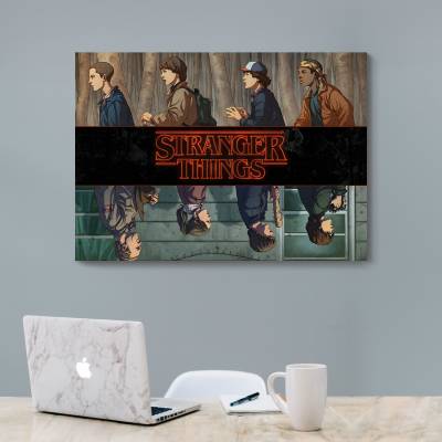 شاسی  طرح چیزهای عجیب (Stranger Things) - کد : 027