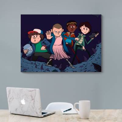 شاسی   طرح چیزهای عجیب (Stranger Things) - کد : 029