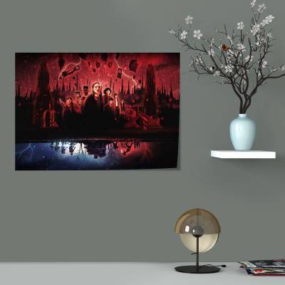 پوستر   طرح چیزهای عجیب (Stranger Things) - کد : 030