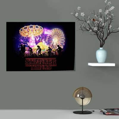 پوستر  طرح چیزهای عجیب (Stranger Things) - کد : 031