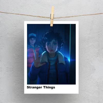 پولاروید(فتوکارت) طرح چیزهای عجیب (Stranger Things) - کد : 032
