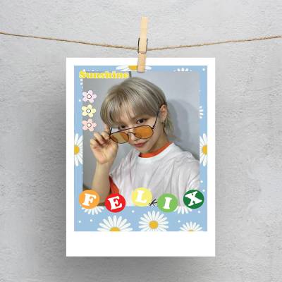 پولاروید(فتوکارت) felix straykids sunshine