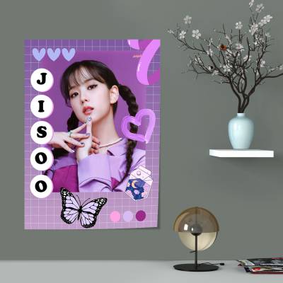 پوستر  jisoo black pink