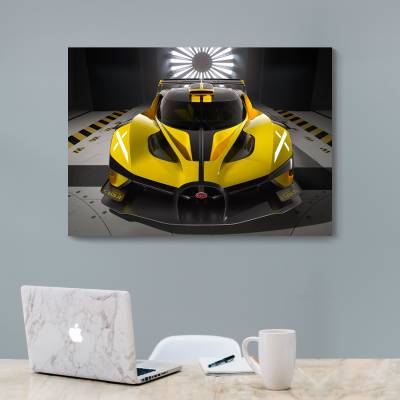 شاسی  طرح ماشین بوگاتی ( Bugatti ) - کد : 001 