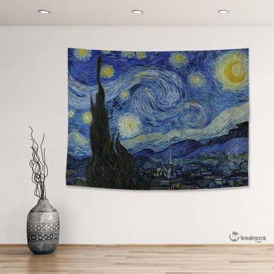 بک دراپ The Starry Night