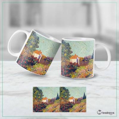 ماگ  باغ گل ونگوگ
