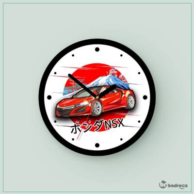 ساعت دیواری  Honda nsx