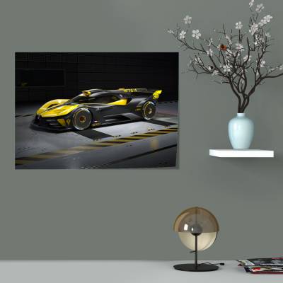 پوستر  طرح ماشین بوگاتی ( Bugatti ) - کد : 003 