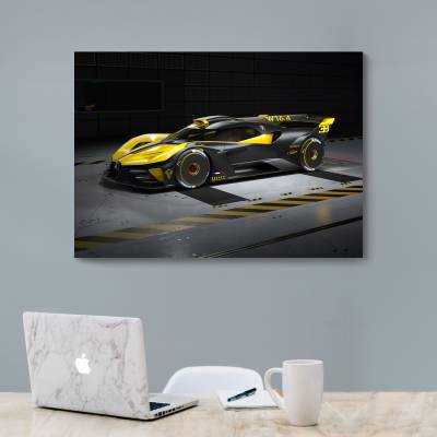 شاسی  طرح ماشین بوگاتی ( Bugatti ) - کد : 003 