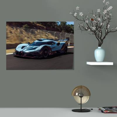 پوستر  طرح ماشین بوگاتی ( Bugatti ) - کد : 004 