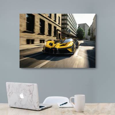 شاسی   طرح ماشین بوگاتی ( Bugatti ) - کد : 005 