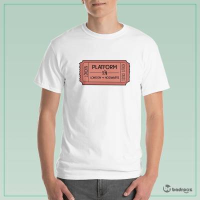 تی شرت مردانه بلیط هاگوارتز