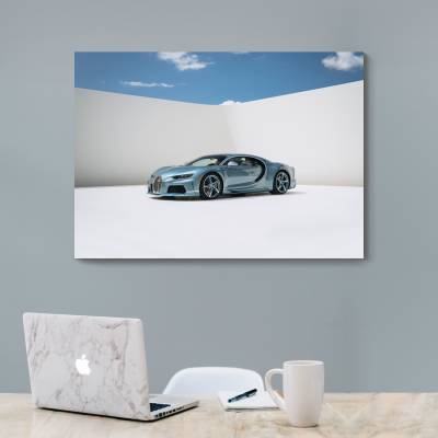 شاسی  طرح ماشین بوگاتی ( Bugatti ) - کد : 013