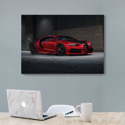 شاسی  طرح ماشین بوگاتی ( Bugatti ) - کد : 015