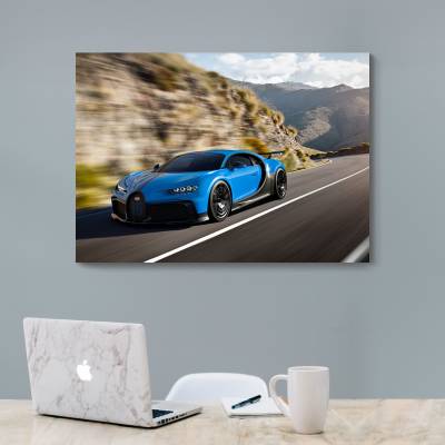 شاسی  طرح ماشین بوگاتی ( Bugatti ) - کد : 017