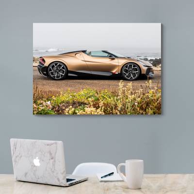 شاسی  طرح ماشین بوگاتی ( Bugatti ) - کد : 019
