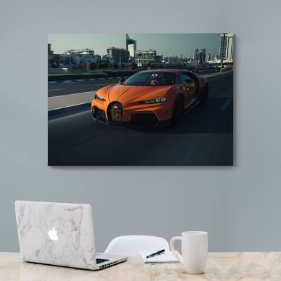 شاسی  طرح ماشین بوگاتی ( Bugatti ) - کد : 023