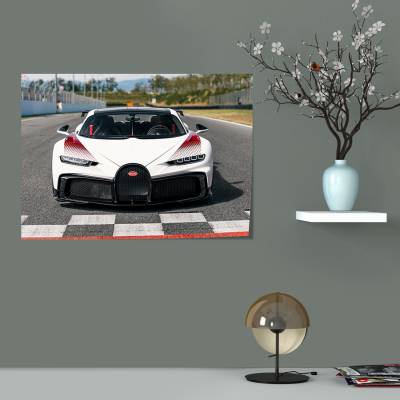 پوستر  طرح ماشین بوگاتی ( Bugatti ) - کد : 028