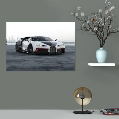 پوستر   طرح ماشین بوگاتی ( Bugatti ) - کد : 029