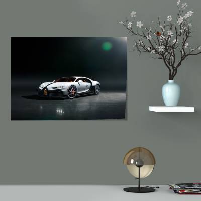 پوستر  طرح ماشین بوگاتی ( Bugatti ) - کد : 030