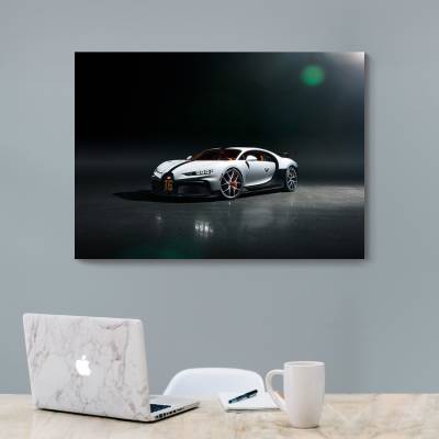 شاسی  طرح ماشین بوگاتی ( Bugatti ) - کد : 030