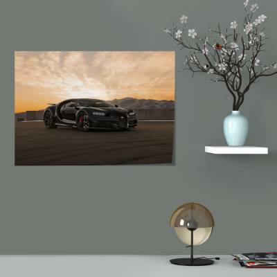 پوستر   طرح ماشین بوگاتی ( Bugatti ) - کد : 031