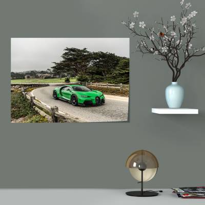 پوستر  طرح ماشین بوگاتی ( Bugatti ) - کد : 033 