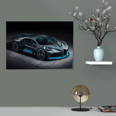 پوستر  طرح ماشین بوگاتی ( Bugatti ) - کد : 036