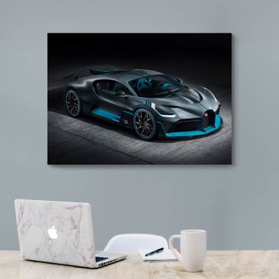 شاسی  طرح ماشین بوگاتی ( Bugatti ) - کد : 036
